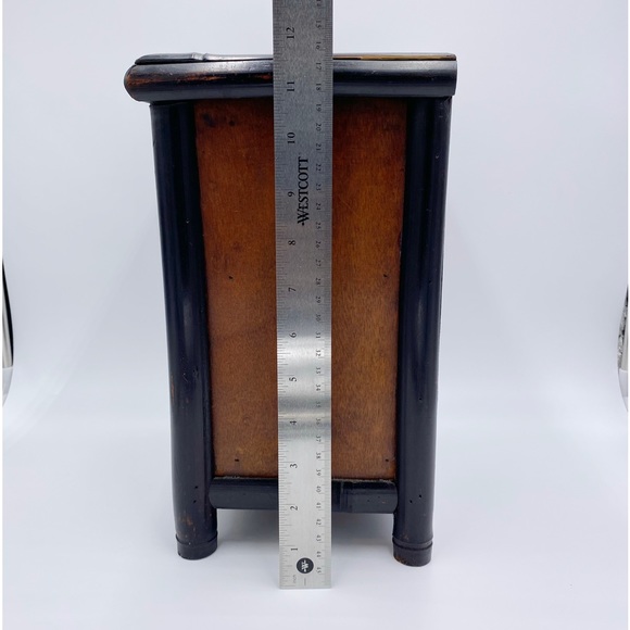 Mini Rattan Cabinet / Jewelry Box With 2 Drawers - Picture 8 of 11